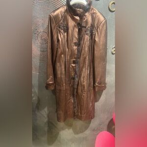 NFR Vintage NWT Giorgio Giovanni Bronze genuine leather jacket Jacket #NFR